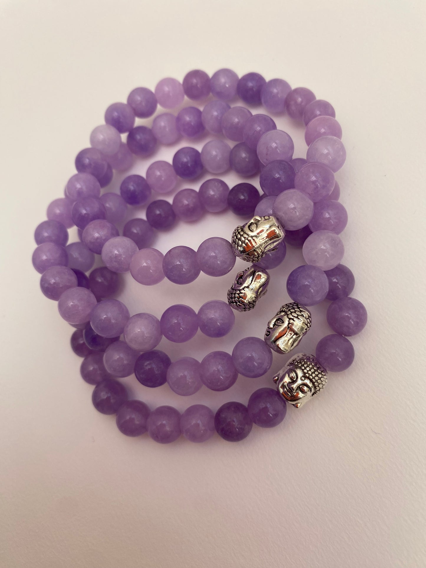 Lavender Amethyst Bracelet