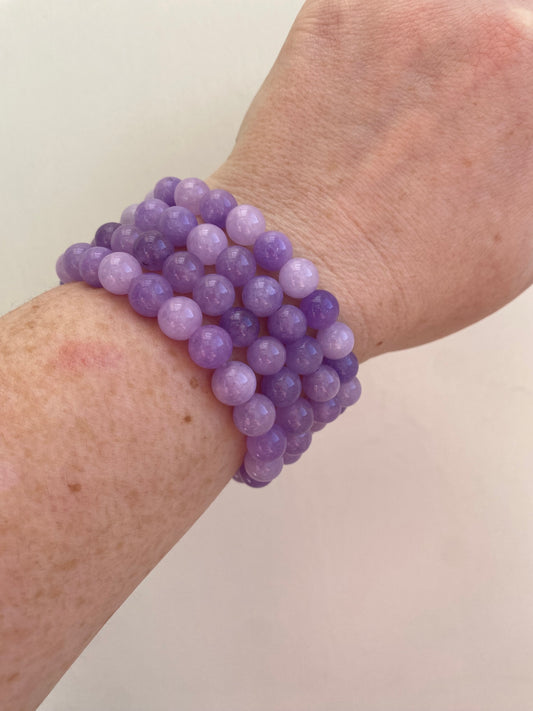 Lavender Amethyst Bracelet