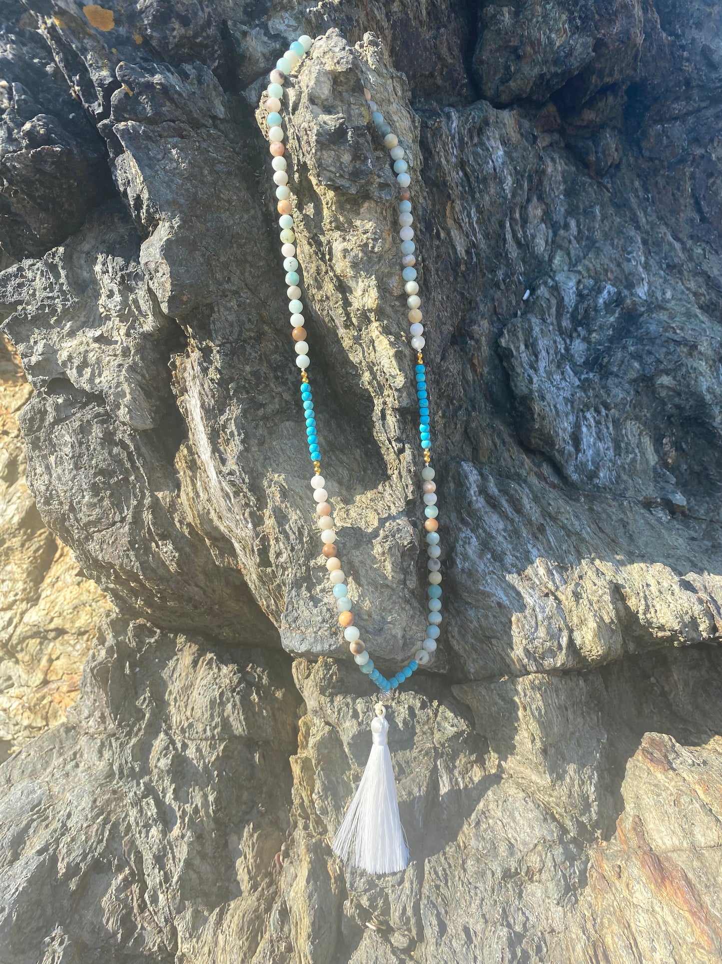 Mala - Amazonite & Turquoise