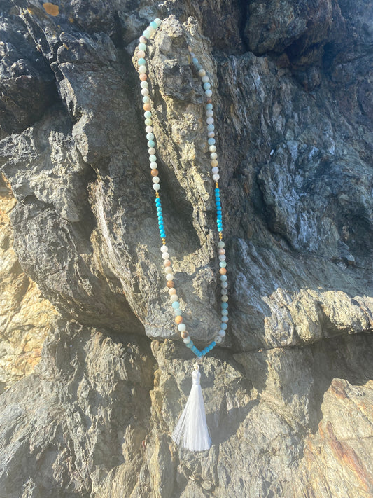 Mala - Amazonite & Turquoise