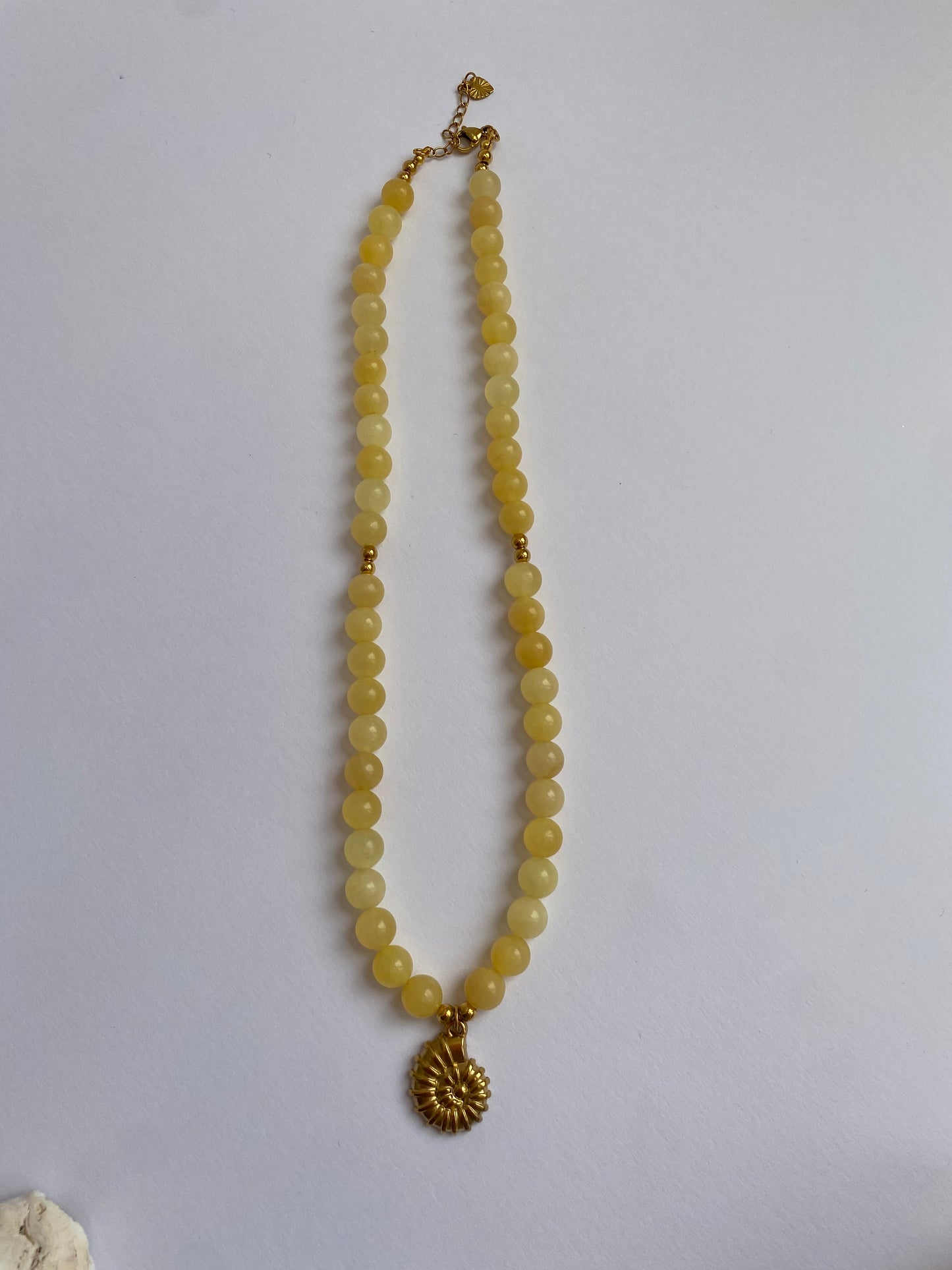 Honey Calcite Necklace
