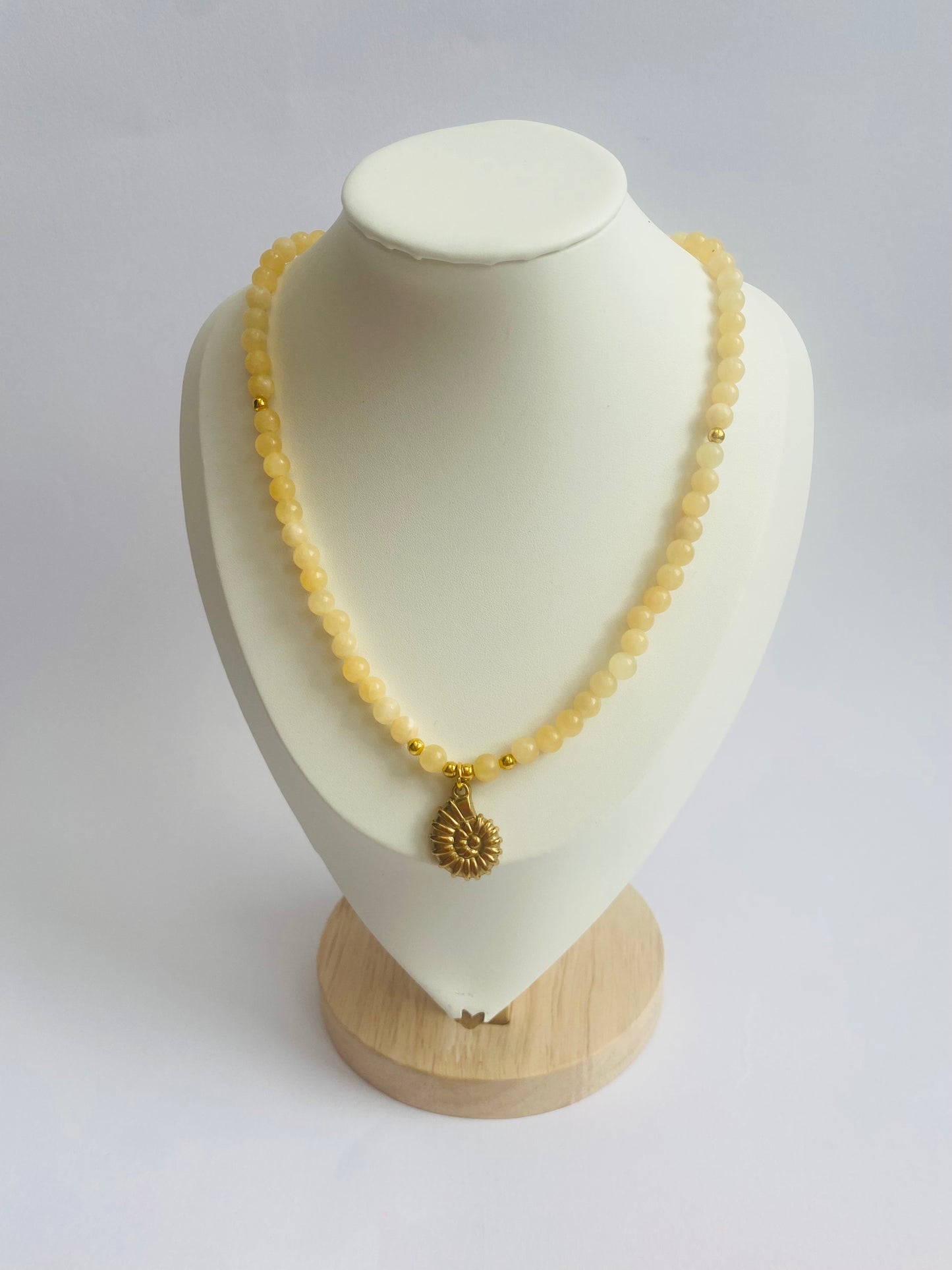 'Honey'   Honey Calcite Necklace