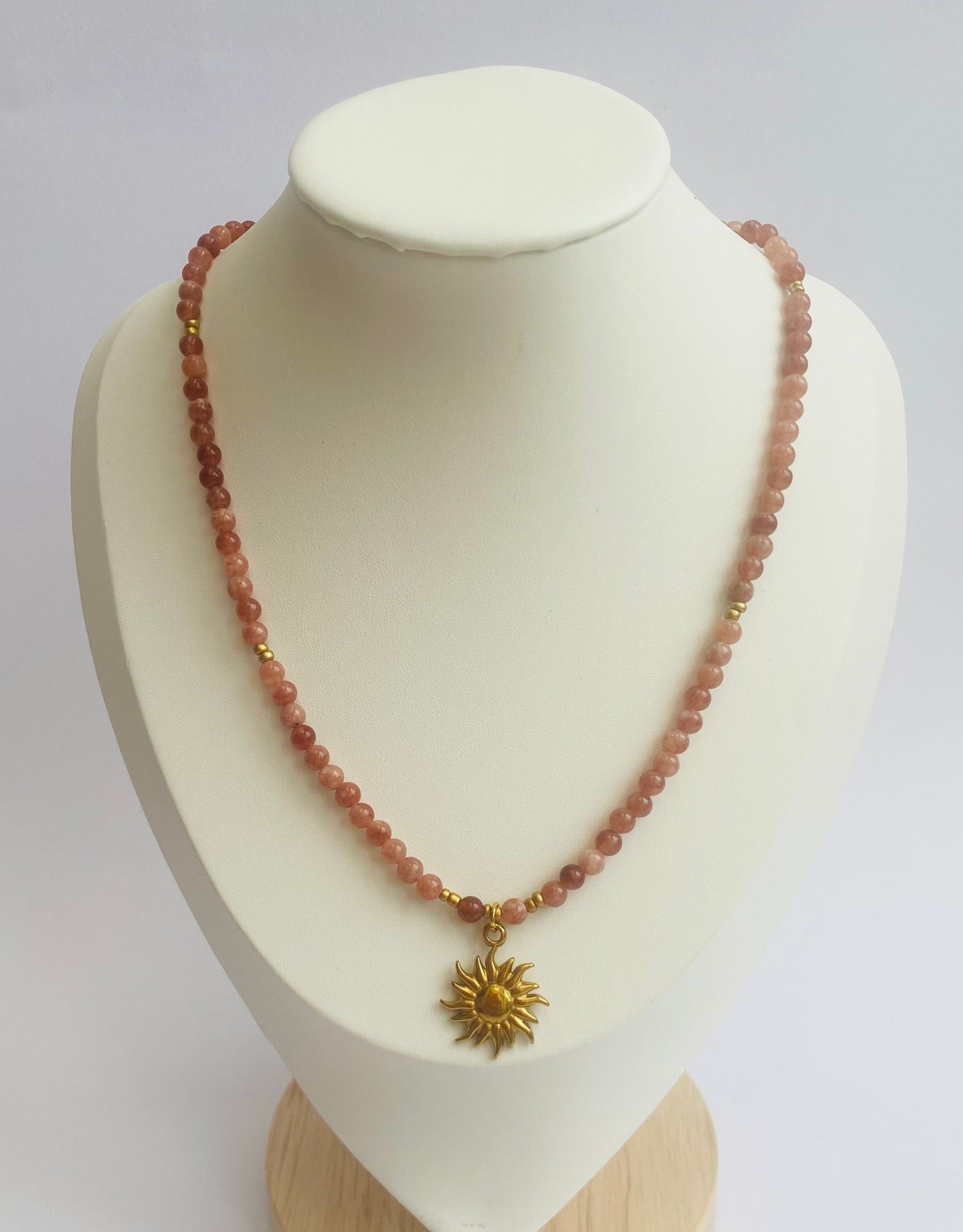 Sunstone necklace - Glow