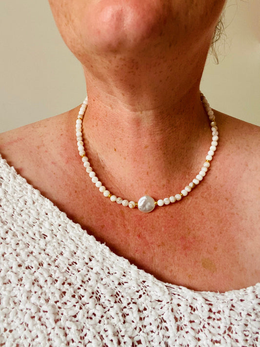 ‘Ocean’ Shell beads Necklace