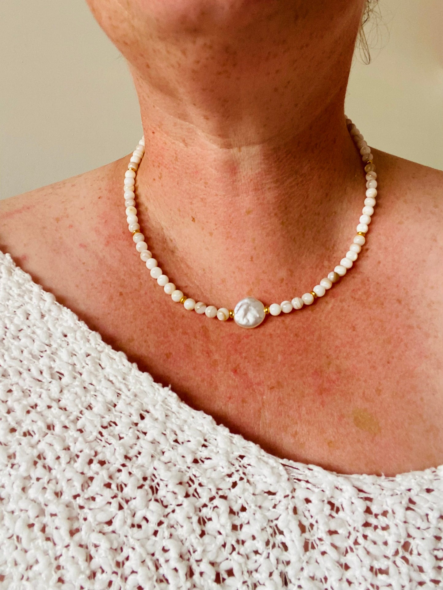 ‘Ocean’ Shell beads Necklace