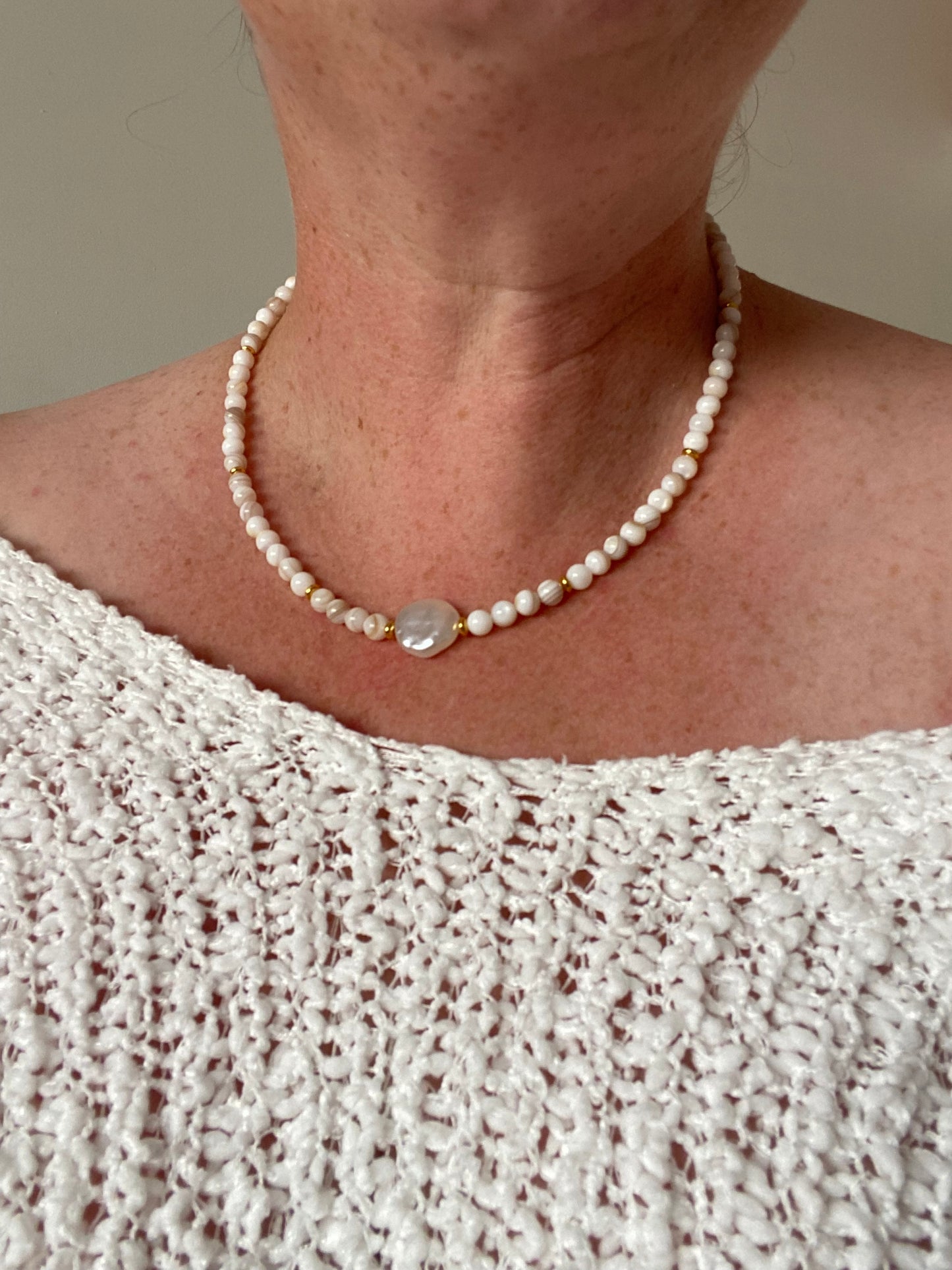 ‘Ocean’ Shell beads Necklace