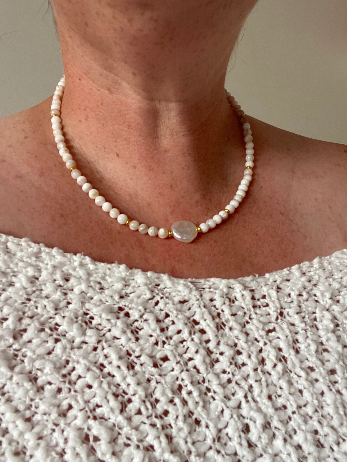 ‘Ocean’ Shell beads Necklace