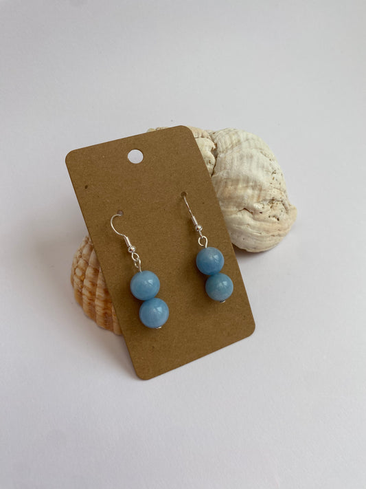 Aqua Marine Earrings