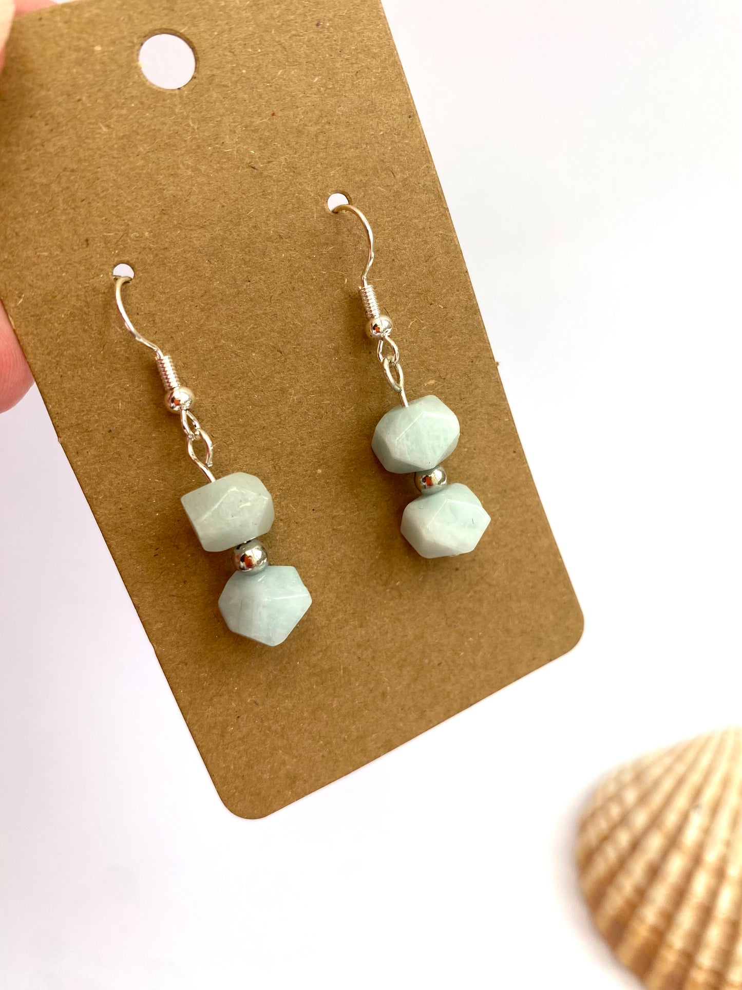 Aqua Marine Earrings